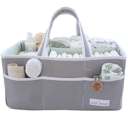 Mint Baby Diaper Caddy