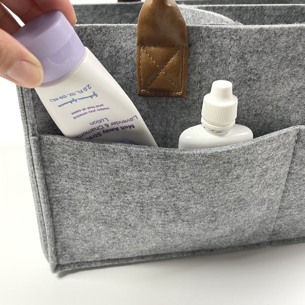 Felt Baby Diaper Caddy