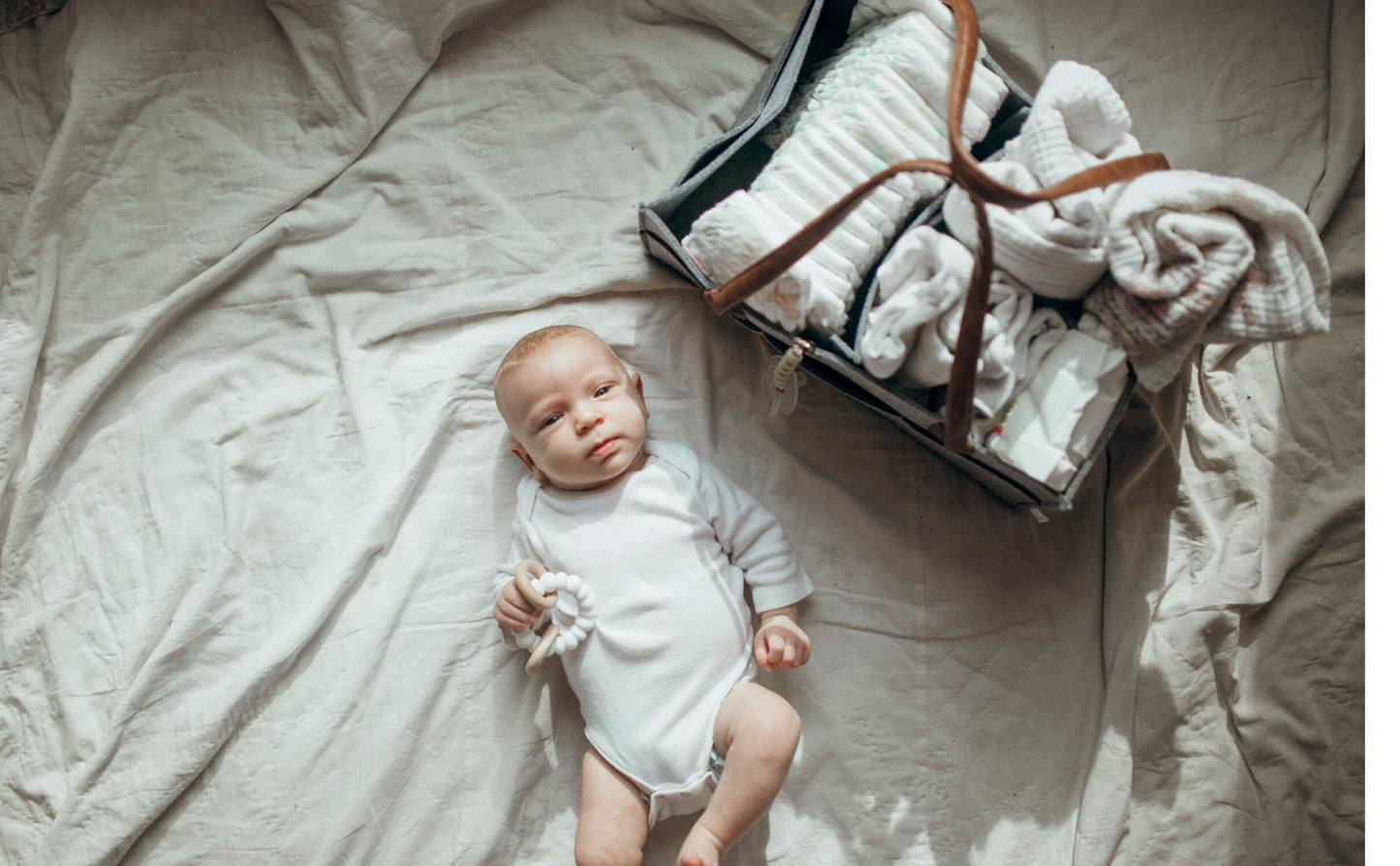 Felt Baby Diaper Caddy