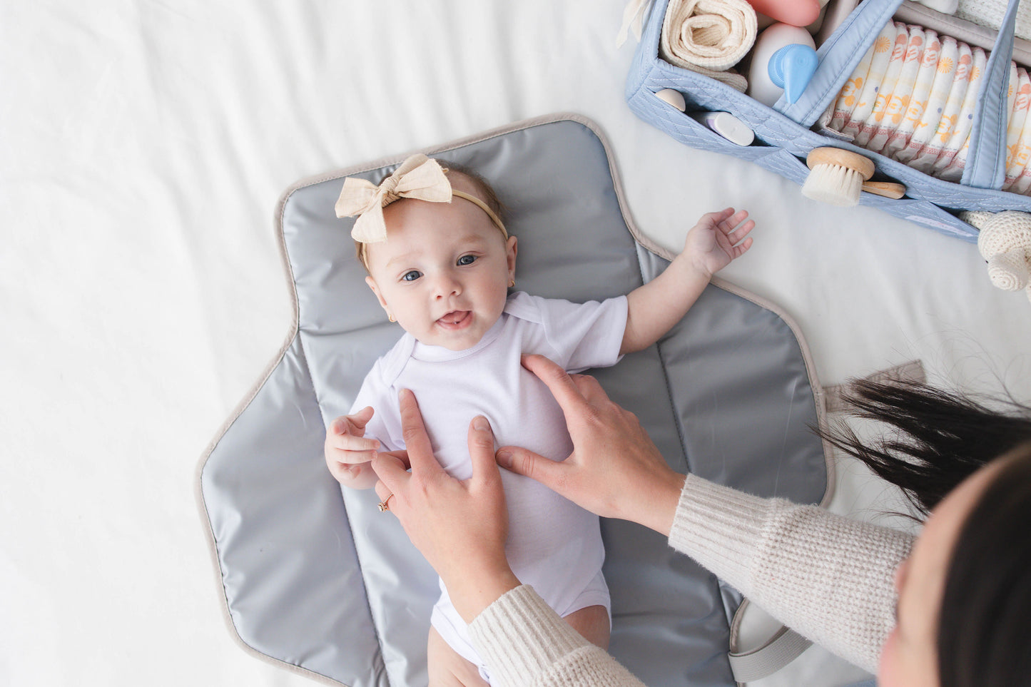 Quilted Diaper Changing Pad - Preorder Only