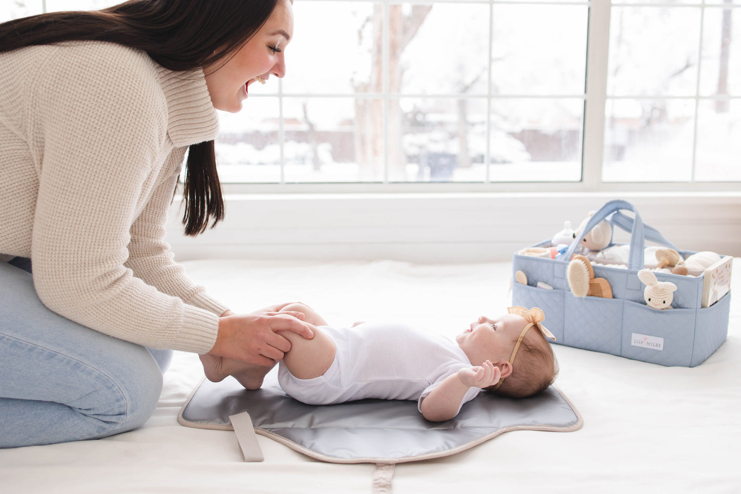 Quilted Diaper Changing Pad - Preorder Only