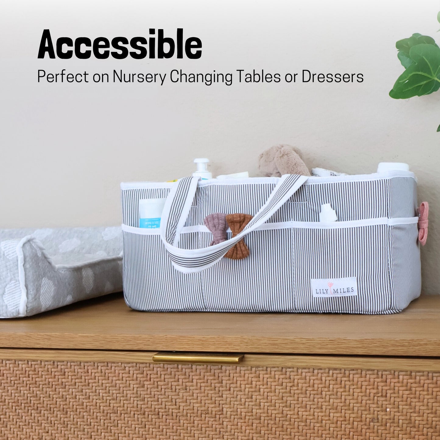 Mint Baby Diaper Caddy