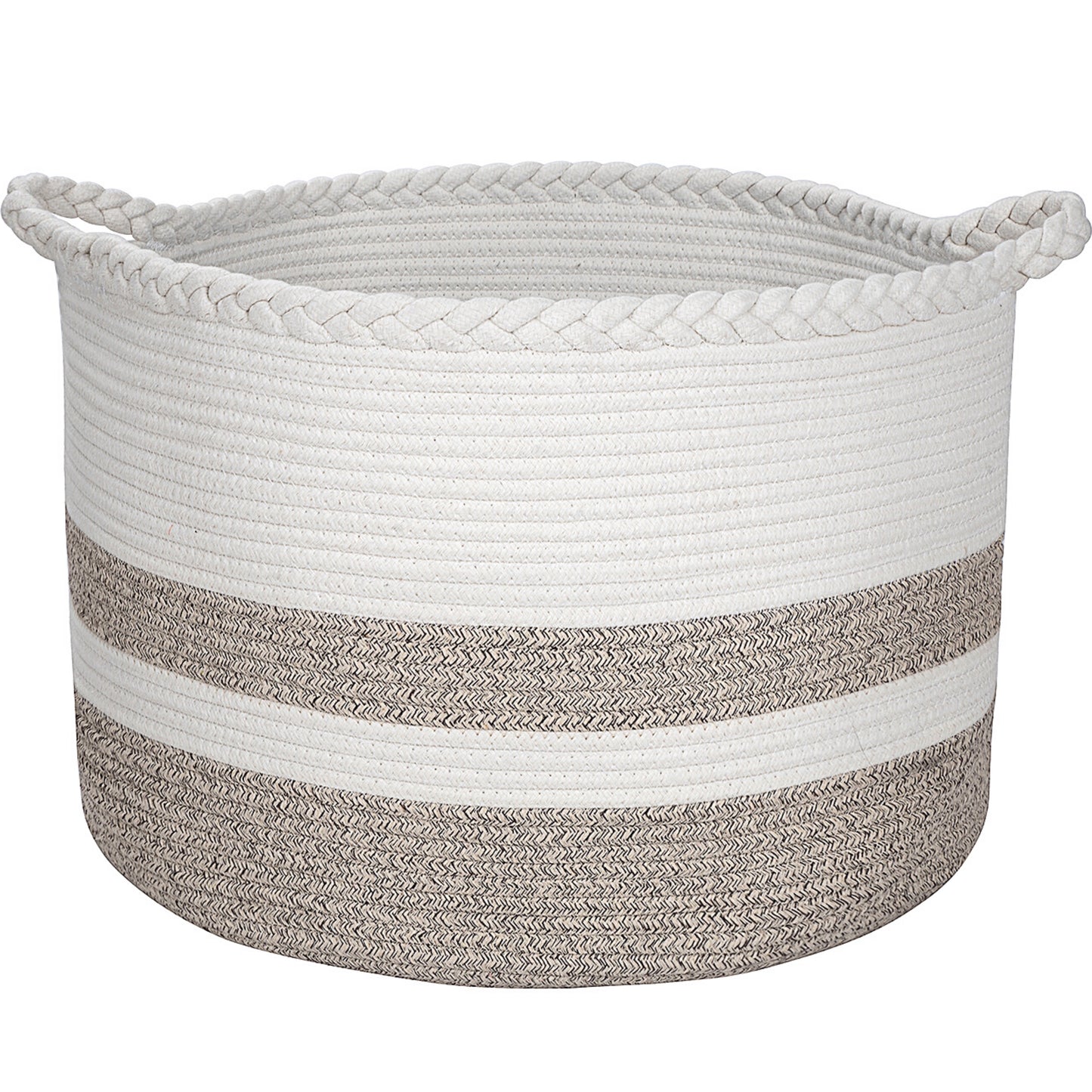 Cotton Rope Basket for Blankets or Toys