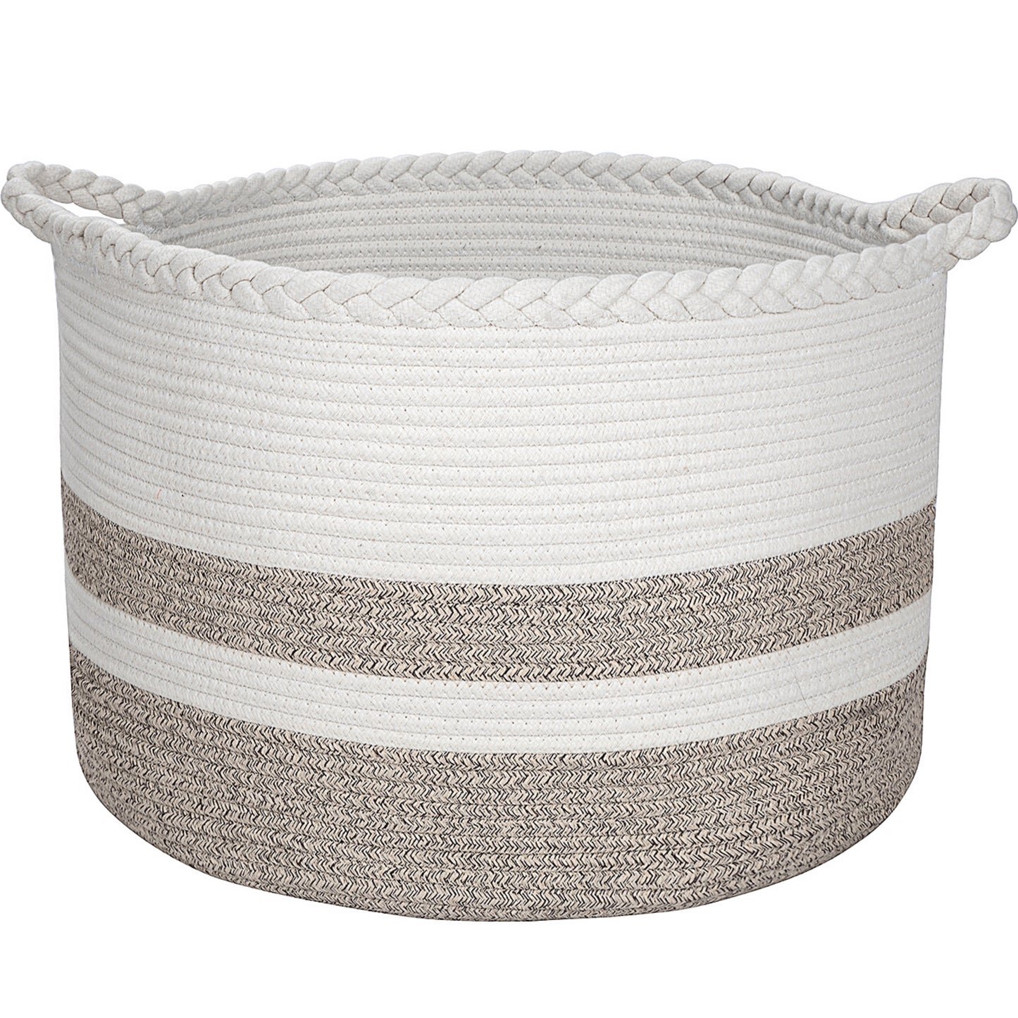 Cotton Rope Basket for Blankets or Toys