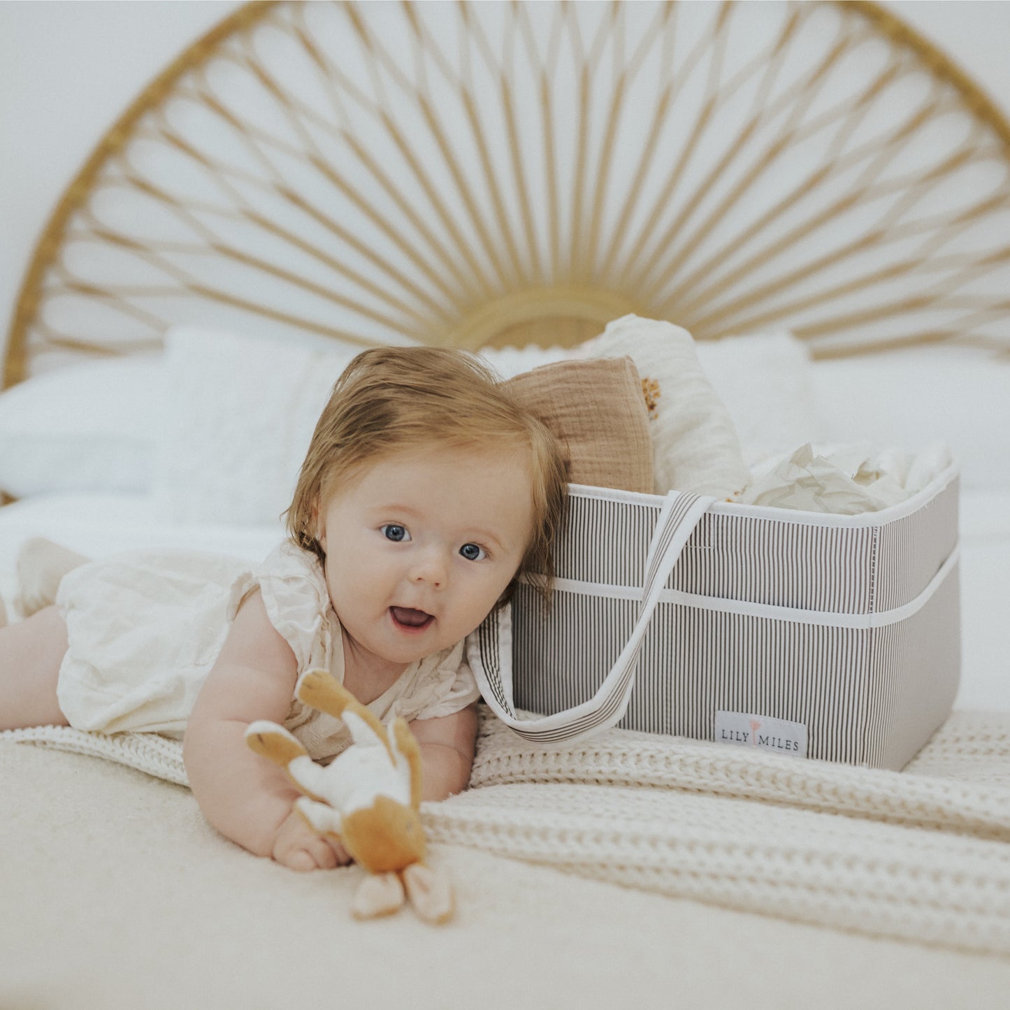 Mint Baby Diaper Caddy