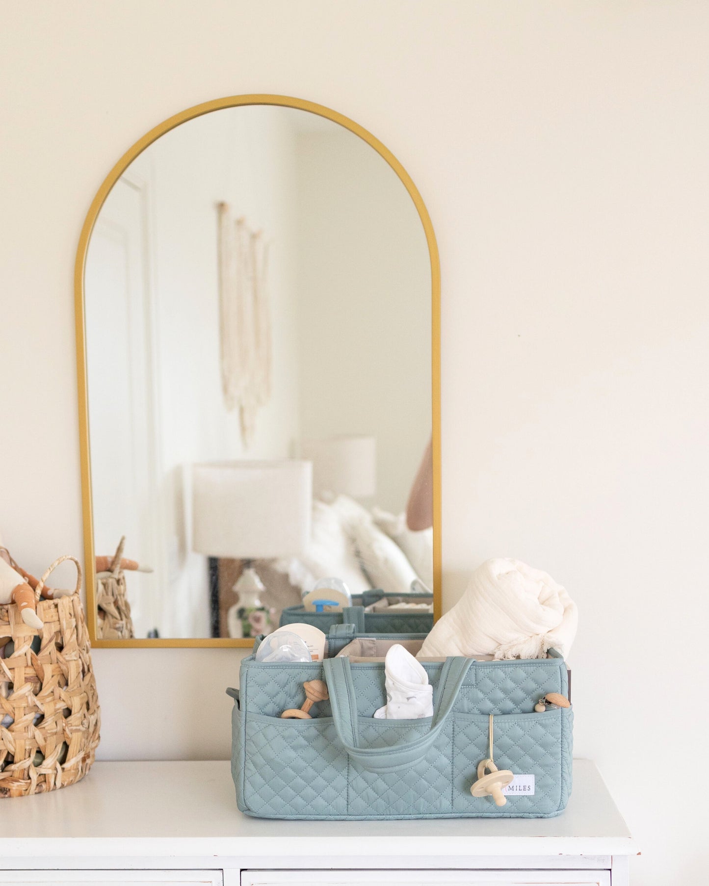 Quilted Diaper Caddy Organizers - Large - Preorder Only