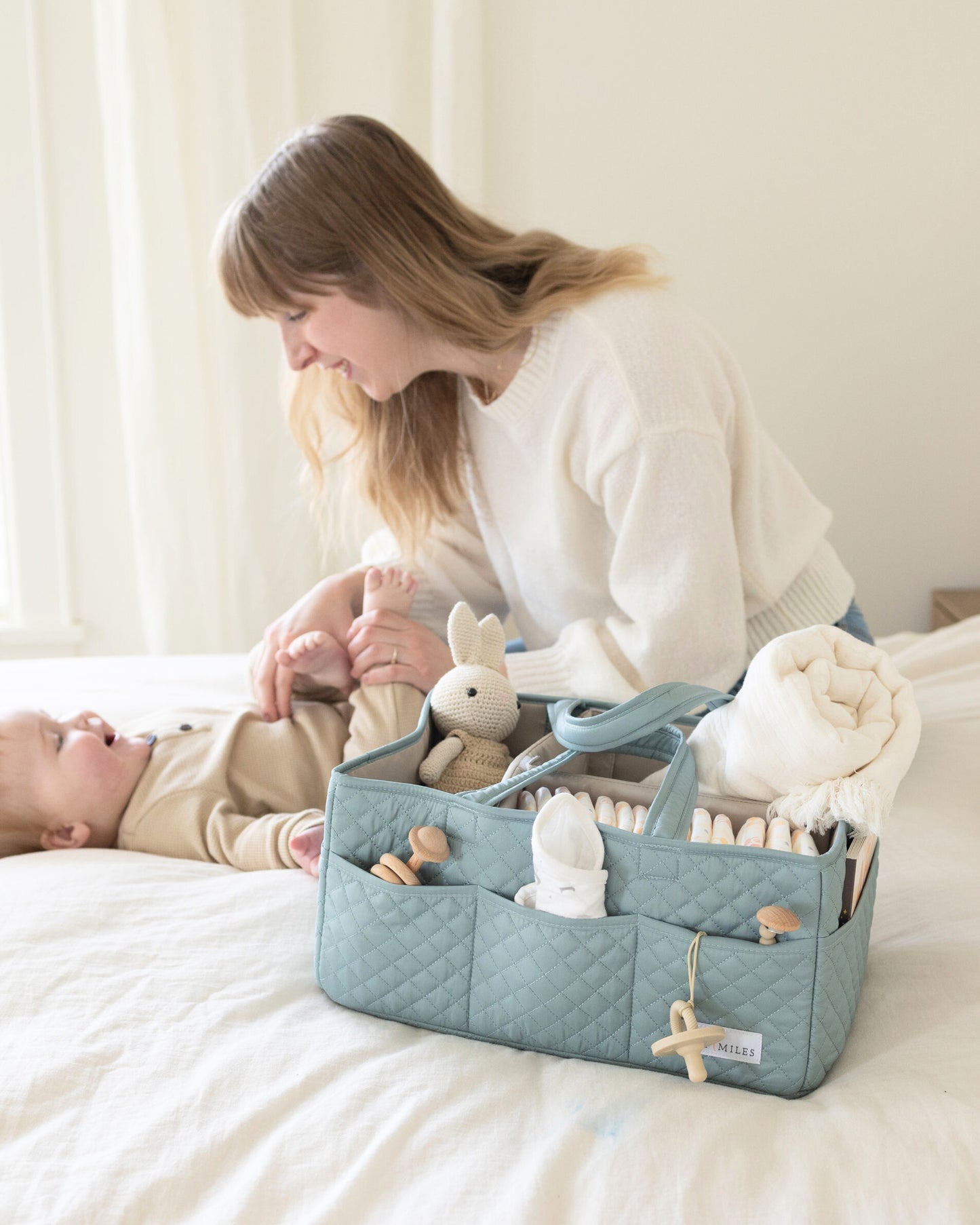 Quilted Diaper Caddy Organizers - Large - Preorder Only