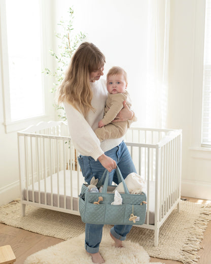 Quilted Diaper Caddy Organizers - Large - Preorder Only