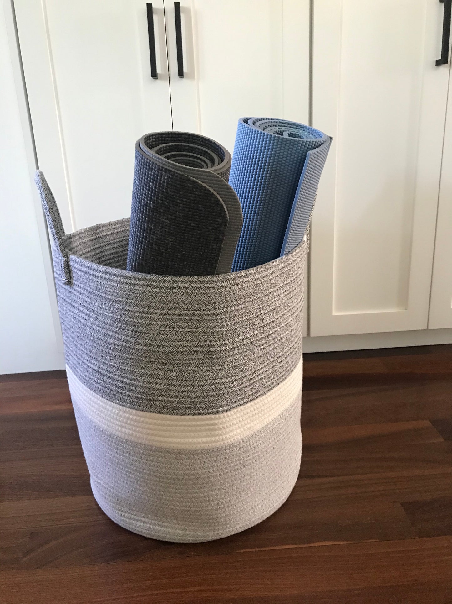 Tall Woven Storage Basket - 16"x18"