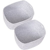 Woven Storage Basket Bins Set of 2