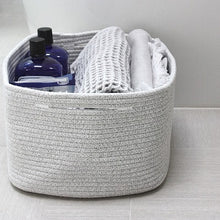 Load image into Gallery viewer, Woven Storage Basket Bins Set of 2
